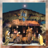 Nativiteitsscènevenster Raamsticker (Vel 2)