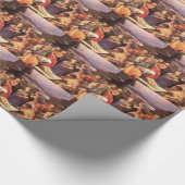  nativiteitsschildering cadeaupapier (Hoek)