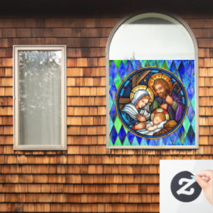 Nativiteitsvensterkoppeling Raamsticker
