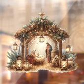 Nativiteitsvensterkoppeling Raamsticker (Vel 2)