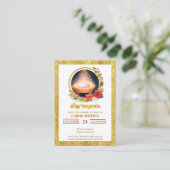 Nativity Carol Service Christmas Invitation (Debout devant)