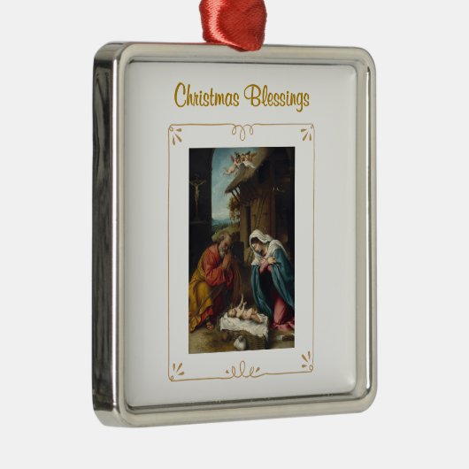 Nativity Christmas Blessings Religious Ornament (Rechts)