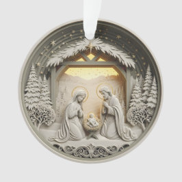 Nativity Christmas Ornament – Holy Family 1