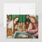 Nativity Feestdagenkaart (Voorkant / Achterkant)