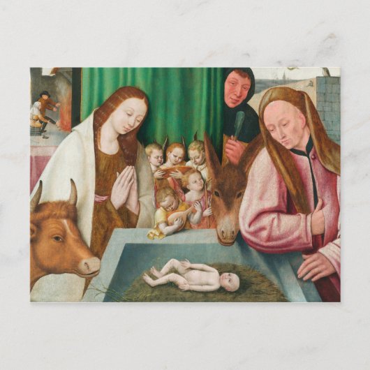 Nativity Feestdagenkaart (Voorkant)