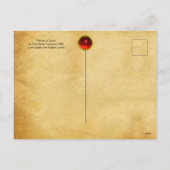 NATIVITY Old Irish Christmas Blessing Parchment Feestdagenkaart (Achterkant)