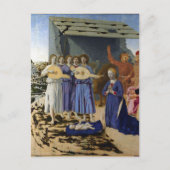 NATIVITY Old Irish Christmas Blessing Parchment Feestdagenkaart (Voorkant)