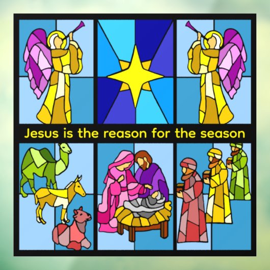 Nativity   raamsticker (Vel 3)