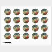 Nativity Scene Bethlehem Ster Sticker (Vel)