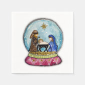 Nativity Scene Cocktail servetten (Voorkant)