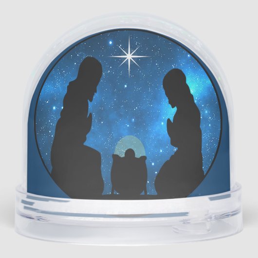 Nativity Sneeuwbol (Achterkant)