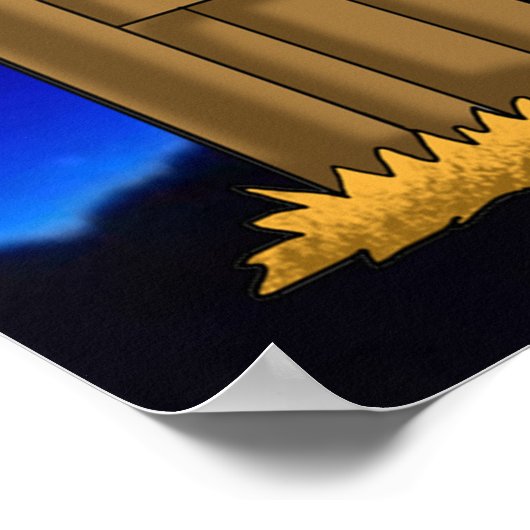 nativity stable scene poster (Coin)