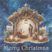 Nativity Vinyl Sticker (Voorkant)