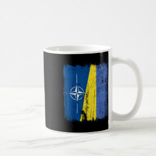 Nato Oekraine Halfvlag Otan Oekraïens Erfgoed Koffiemok