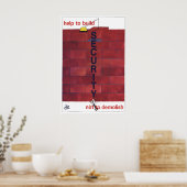 NATO Poster Help to Build SECURITY Political Decor (Cuisine)