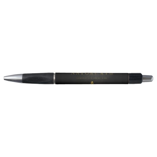 Natori-Ryu Samurai School of War, Black Ballpoint Pen (Voorkant)