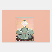 Natosha, de olifant Speller Inpakpapier Vel (Voorkant 3)