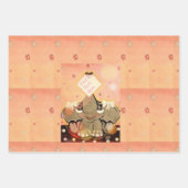 Natosha, de olifant Speller Inpakpapier Vel (Voorkant 2)