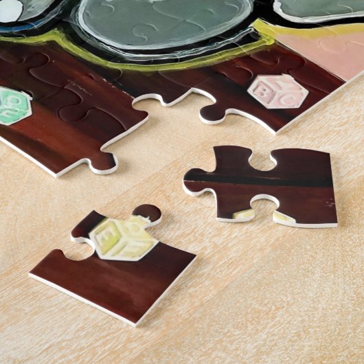 Natosha, jeu de puzzle de l'éléphant Speller (Côté)