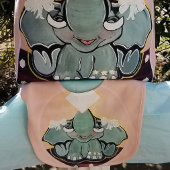 Natosha, le Sac fourre-tout rose de l'éléphant béb