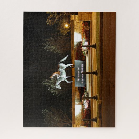 Natrive Dancer Horse Statue Saratoga Jigzaag Puzzl Legpuzzel (Verticaal)