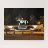 Natrive Dancer Horse Statue Saratoga Jigzaag Puzzl Legpuzzel (Horizontaal)