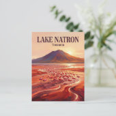 Natronmeer Tanzania Briefkaart (Staand voorkant)