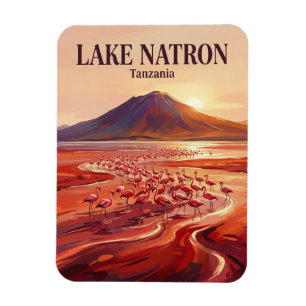 Natronmeer Tanzania Magneet