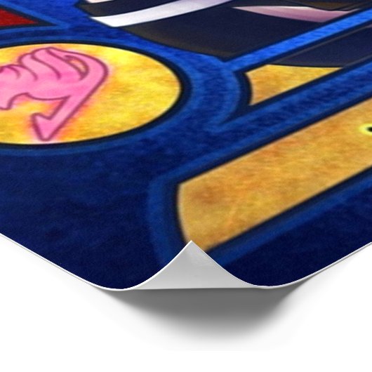 Natsu en Lucy Poster (Hoek)