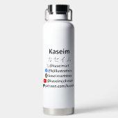 Natsuko Waterfles (B) (Achterkant)