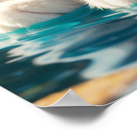 *~* Natte AP68 2:3 Kat katje kitten Kat zoet Poster (Hoek)