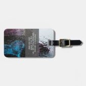 Natte bagagelabel (Voorkant horizontaal)