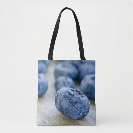 natte bosbes tote bag (Voorkant)