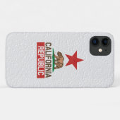 Natte Californische republiek Decor Case-Mate iPhone Case (Achterkant (horizontaal))