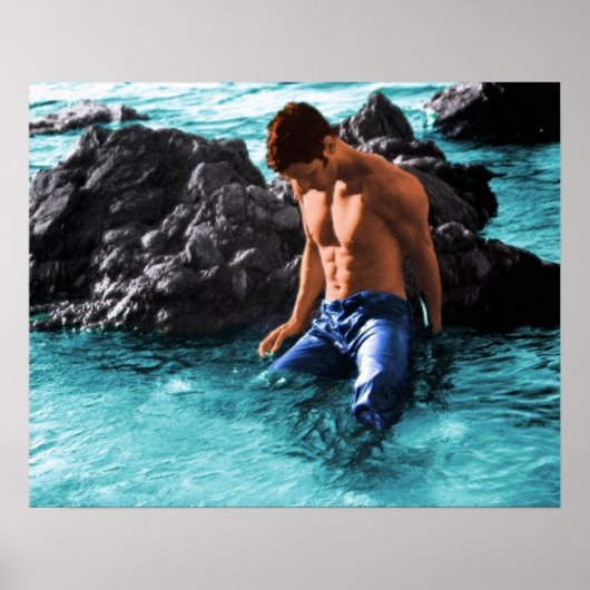 Natte Jeans Poster (Voorkant)