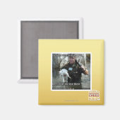 Natte kat en pistool magneet (Voorkant / Achterkant)