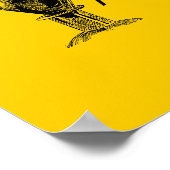 Natte Kat Poster (Hoek)