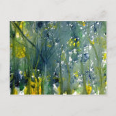 Natte natte Waterverf Briefkaart (Voorkant)