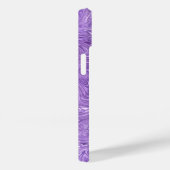 Natte Paarse Moderne Abstracte Case-Mate iPhone Case (Achterkant / Rechts)