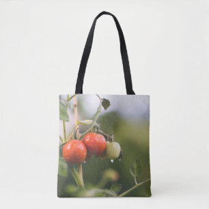 natte tomaten op wijnstokken draagtas
