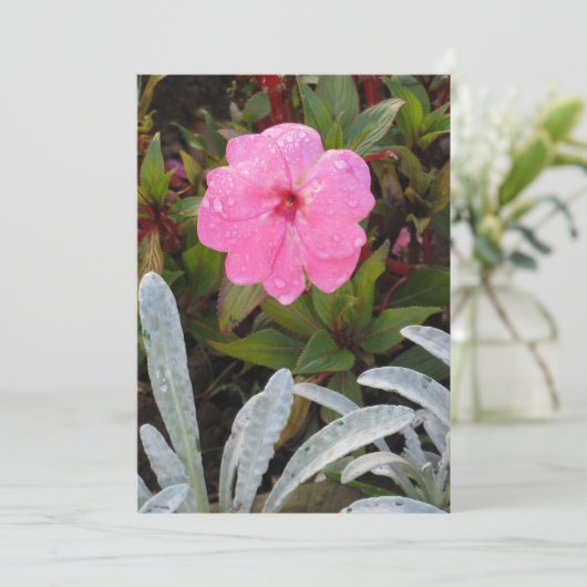 Natte ventilatoruitnodiging, aanpassen kaart (Staand voorkant)