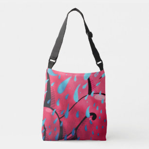 natte verf crossbody tas