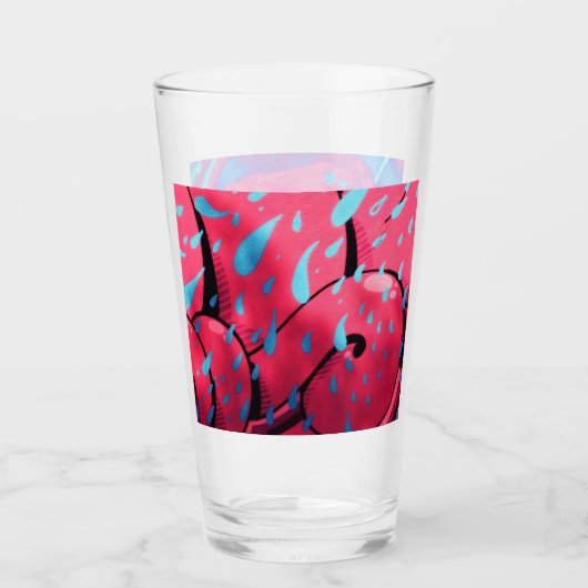 natte verf glas (Voorkant)