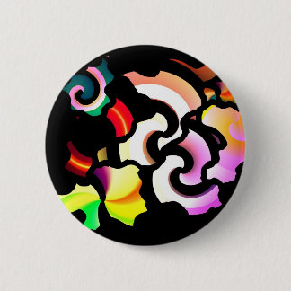 Natte verf ronde button 5,7 cm