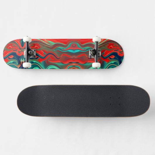 Natte verf skateboard (Horizontaal)