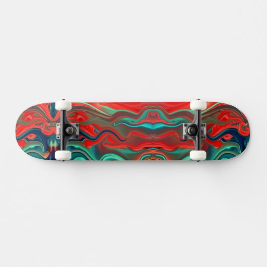 Natte verf skateboard (Horizontaal)