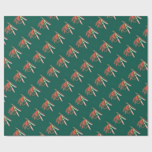 "Natte vrĳ" forel- en vulpapier Cadeaupapier (Vlak)