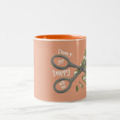 N'attrape pas le nippy avec moi Mug à deux tons (Centre)