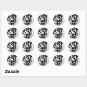 NATTY DREADS RONDE STICKER (Vel)