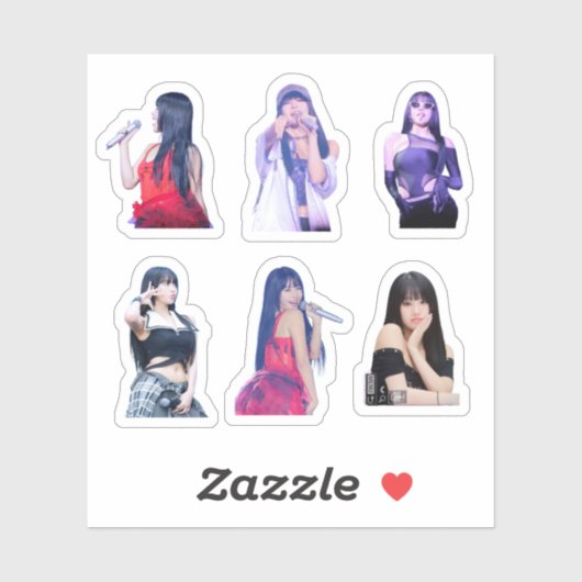 Natty Kiss Of Life Vinyl Sticker Pack (Vel)